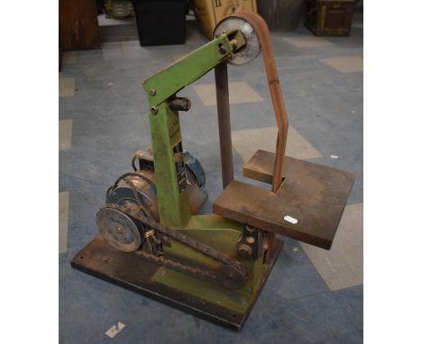 A Work Bench Mounting Flexiband Belt Sander 