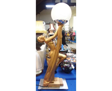 An Art Deco style lamp Condition Report: Available upon request