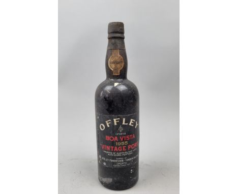 Offley Boa Vista 1955 Vintage Port   (Level, just in neck)  