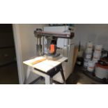 Craftsman 10 in. Radial Arm Saw, S/N: 4767; 120/240 Volts, 11.0/5.5 Amps, 3,450 RPM, 60-Hz, Single