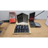 Lot - (5) Drill & Drill Index Sets; with Cases
