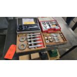 Lot – Etalon I.D. Micrometers; with Related Setting Standards and Masters, Cases