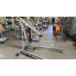 Pittsburgh Automotive 2-Ton Cap. Portable Folding Engine Crane, S/N: 360272050; 90-3/4 in. Max.