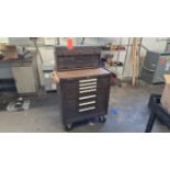 Kennedy 7-Drawer Portable Tool Cabinet; with Tool Box
