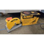 DeWalt 14 in. (355-mm) Model D28715 Type 3 Bench-Top Chop Saw; with Quik-Change Keyless Blade Change