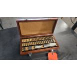 Lot – Mitutoyo Grade 1 Code No. 516-423-26 Gauge (Wear) Block Set, S/N: 1200391; Set No. BE4-36-1A/