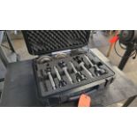 Lot - Etalon I.D. Micrometers; with Case, 1.6 in. - 4 in., with Setting Masters and Case