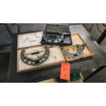 Lot – (3) Mitutoyo Micrometers; with Cases