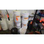 Lot - (8) Containers of Assorted Oils, Consisting of: (1) Mullen Circle Brands #4005 Spindle Oil, (