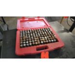 Lot - Shars M4 Minus Plug Gage Set; Size: 0.626 in. - 0.750 in., with Case