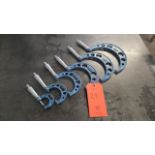 Lot – (6) Calipers; 0-1 in., 1-2 in., 2-3 in. , 3-4 in., 4-5 in., 5-6 in.