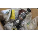 Lot - Husky 1/4 in. Model H4220 Die Grinder, S/N: 190100885; 90 PSI Max., and Misc. Tooling (in