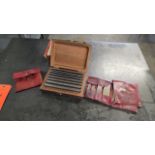 Lot – (4) Sets Starrett Steel Parallels; (3) Soft Cases, (1) in Box