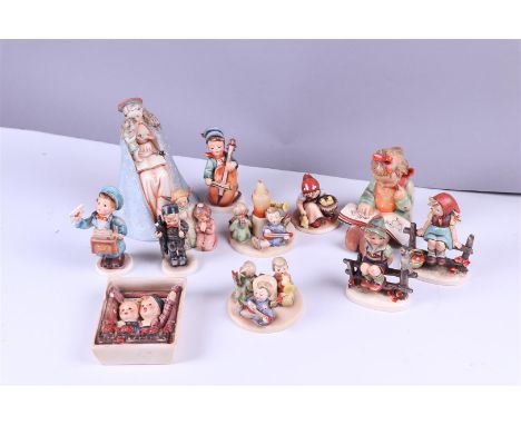 MI. Hummel, a lot of (12) figurines, all marked Goebel.