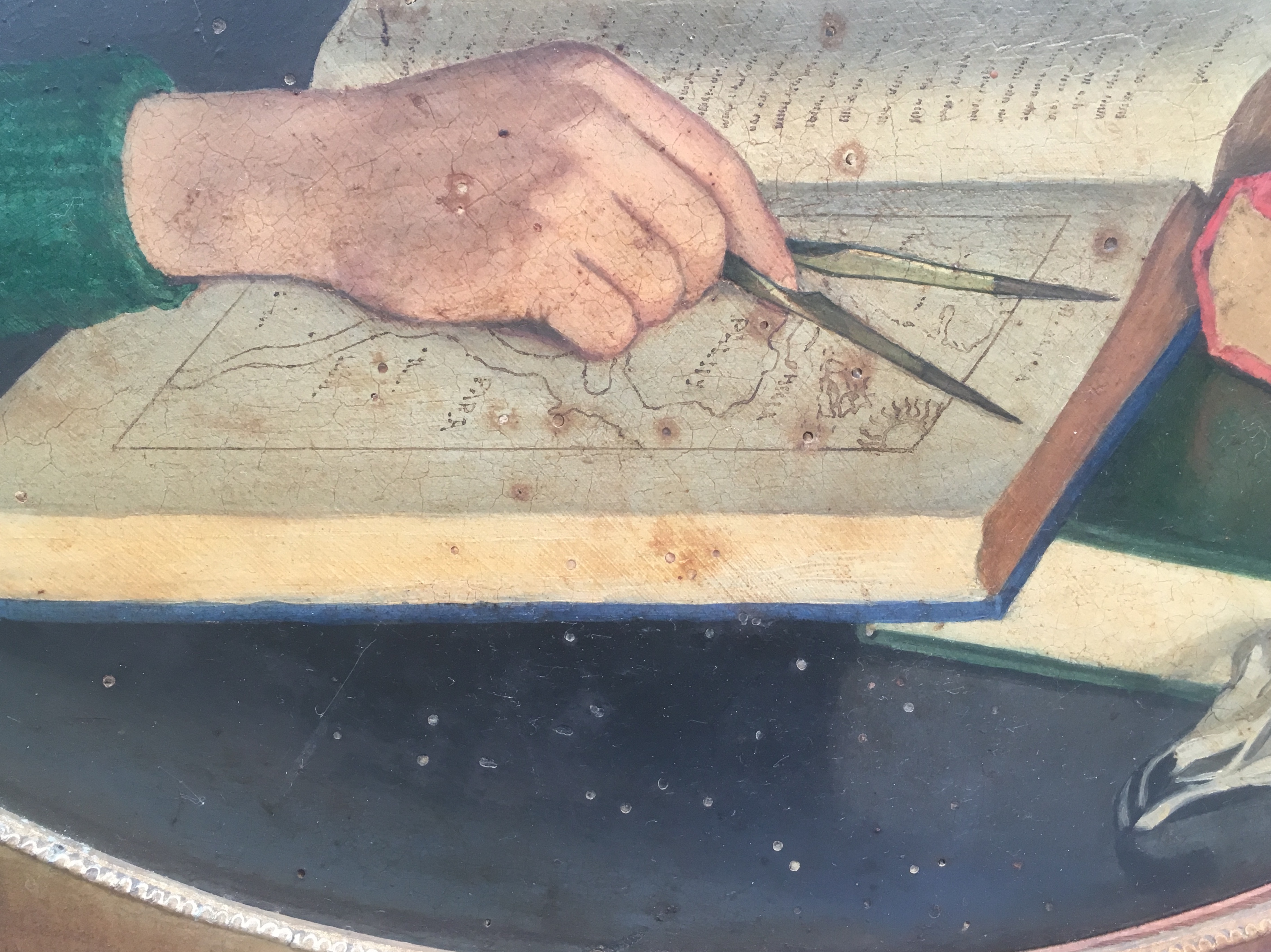 Joan MANNINGSANDERSDavid and the Globe, 1927Oil on canvas 61 x 61