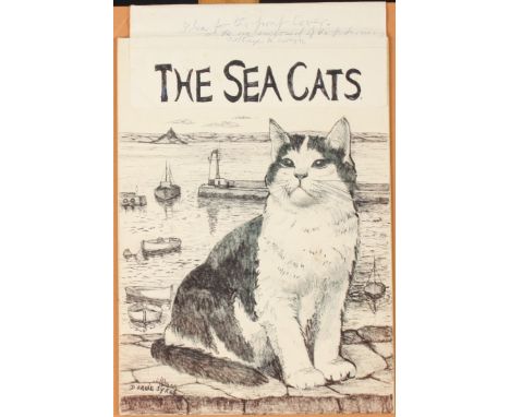 Dorcie SYKES Manuscript and original illustrations for her book The Sea Cats 