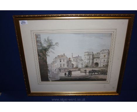 A colour Print after Paul Sandby