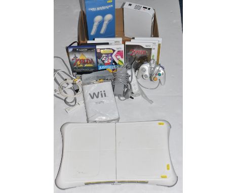 NINTENDO WII VIDEO GAME CONSOLE AND GAMES, includes Legend of Zelda Skyward Sword, Legend of Zelda Twilight Princess (Wii), L