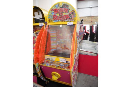 Sega Beside The Seaside Electronic Coin Pusher Serial Number Snd Located At Unit 3 4 Nor