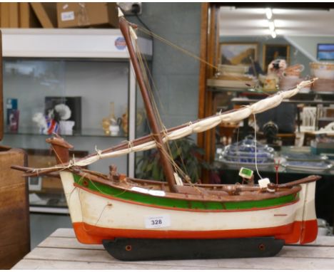 Model sailing boat A/F 