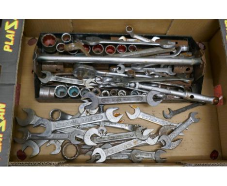 Collection of tools to include King Dick spanners 
