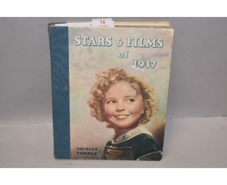 A vintage book Stars and Films of 1937 Shirley Temple