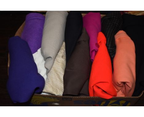A selection of ladies vintage dresses and jackets