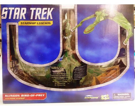 Diamond toys Star Trek Klingon Bird of Prey with sound effects and phrases. P&amp;P Group 2 (£18+VAT for the first lot and £3