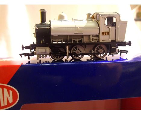 OO scale Heljan 1300, GWR 0.6.0 S.T 1361 in photographic grey Livery, in excellent condition, detail pack fitted. P&amp;P Gro