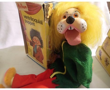 Pelham Puppets ventriloquial puppets V6 F100, in very good to excellent condition, box has wear. P&amp;P Group 1 (£14+VAT for