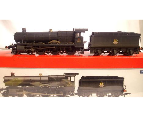 OO scale Hornby R2548 Grange class, Frankton Grange, Black 6816, Early Crest, weathered, detail fitted, excellent condition, 