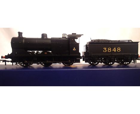 OO scale Bachmann 31-883, class 4F, Midland Railway Black, 3848, excellent condition, slight storage wear to box. P&amp;P Gro