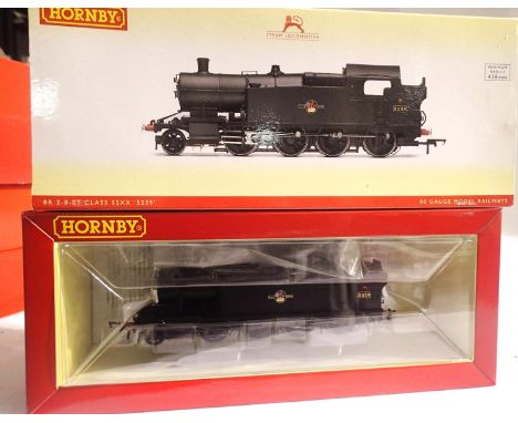 OO scale Hornby R3224 class 52xx 2.8.0 tank, BR Black Late Crest 5239, in near mint condition, storage wear to box. P&amp;P G