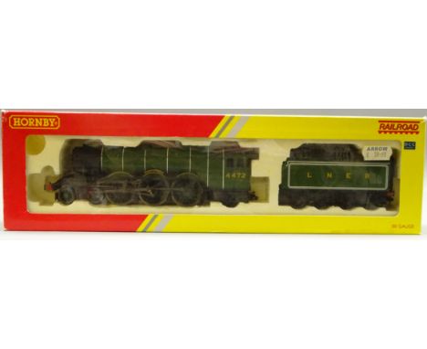 Hornby 00 gauge LNER Class A1 steam loco 'Flying Scotsman' 4472, with tender, boxed,    Condition Report  Model: DCC ready, L