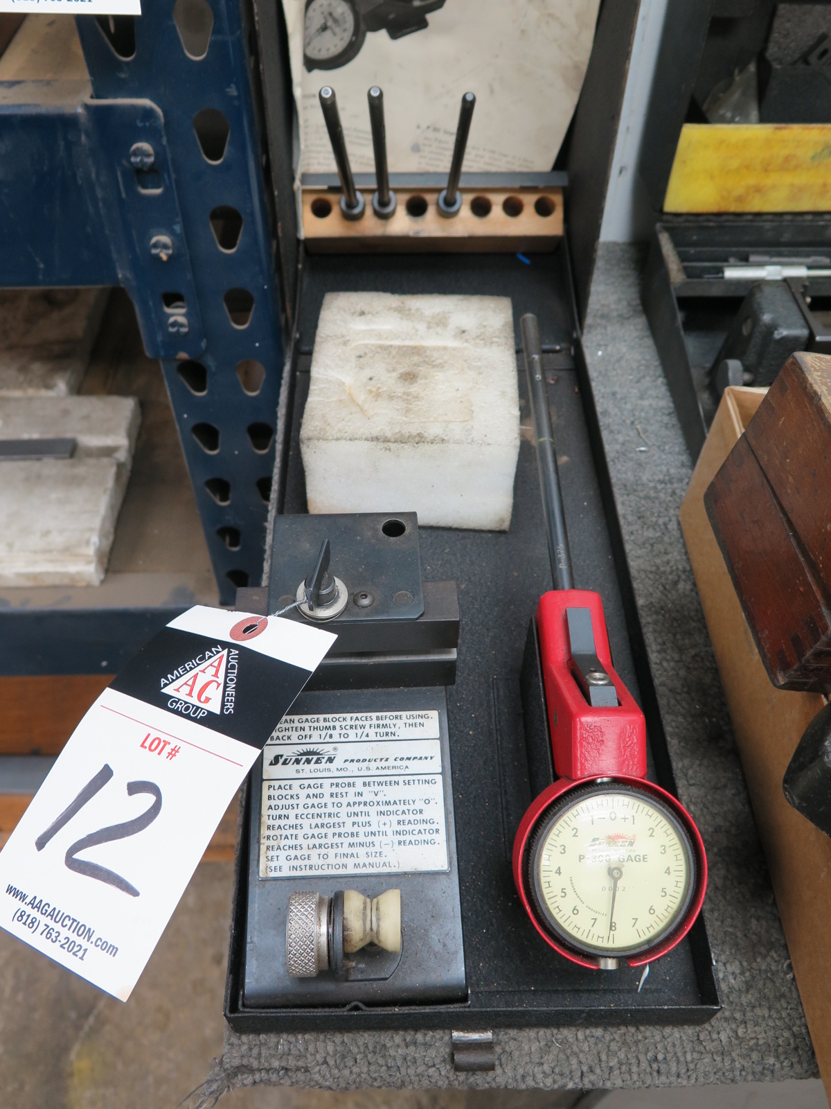 Sunnen Mdl P 310 Valve Guide Gage Set sunnen-mdl-p-310-valve-guide-gage-set