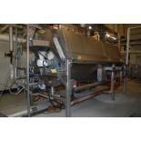 Lyco Model #8900 Rice Blancher Cooker/Cooler, SS Construction, 72 in. Diameter, 14 ft. Length, 1997