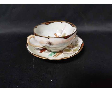 JAPANESE EGG SHELL PART TEA SERVICE