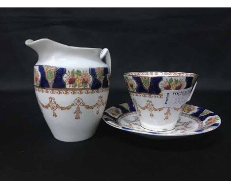 ROYAL ALBION PART TEA SERVICE along with other collectable ceramics and a vanity set