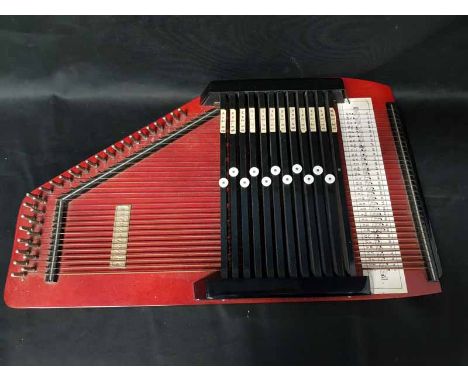 AUTO HARP contained within original case with instruction manual 