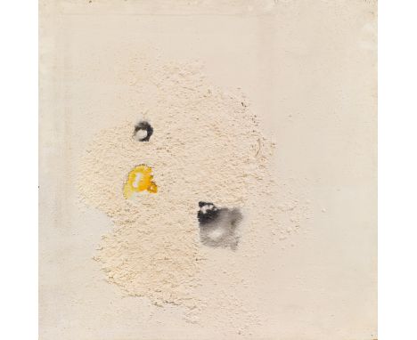 Erwin ThornBild III der Serie Expansion1960Öl auf Hartfaser; ungerahmt106 x 106 cmRückseitig signiert, datiert und bezeichnet