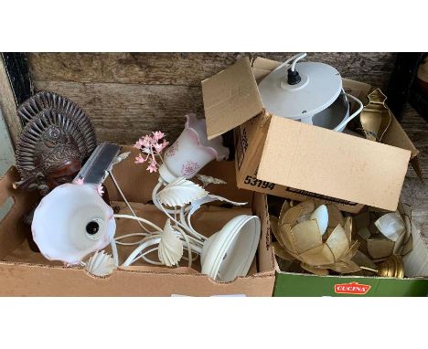 Various light fittings