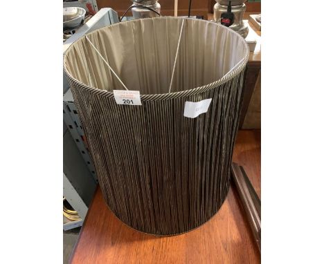 Large modern striped lamp shade