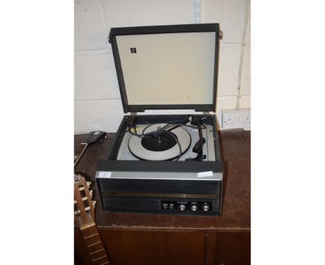 REXINE CASED BUSH PORTABLE RECORD PLAYER 