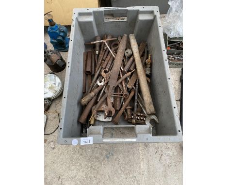VINTAGE TOOLS - SPANNERS ETC 