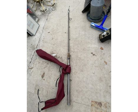A TWO SECTION TITANIUM SPINNING ROD 