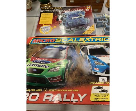 A MICROSCALEXTRIC AND A HAYNES BUILD YOUR OWN INTERNAL COMBUSTION ENGINE 