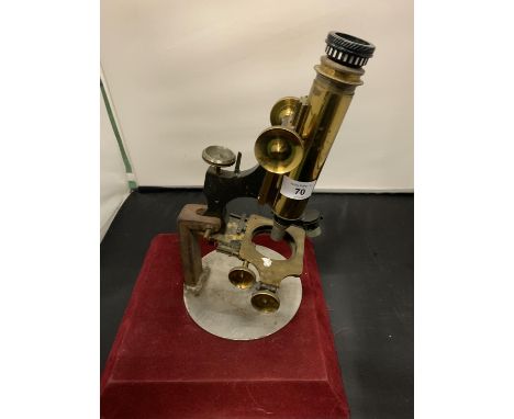 A COOKE, TROUGHTON AND SIMMS VINTAGE MICROSCOPE 