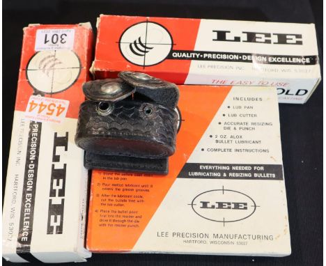 Bullet moulds, two boxed by Lee, 500 and 575. P&amp;P Group 3 (£25+VAT for the first lot and £5+VAT for subsequent lots) 