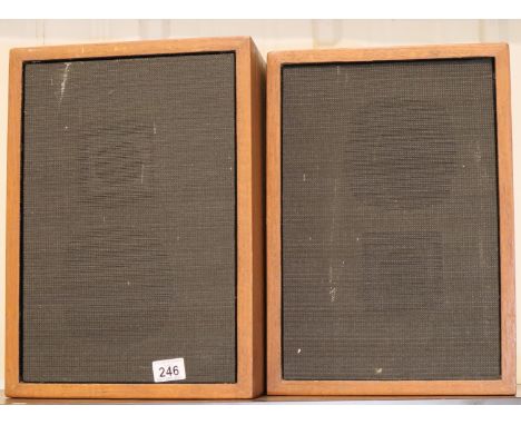 Pair of scratch built shelf speakers. Not available for in-house P&amp;P, contact Paul O'Hea at Mailboxes on 01925 659133 