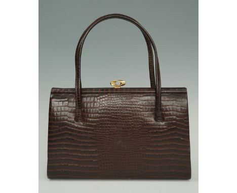 A vintage Eros leather handbag